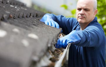 cleaning and inspecting Bridge Of Dee roofs